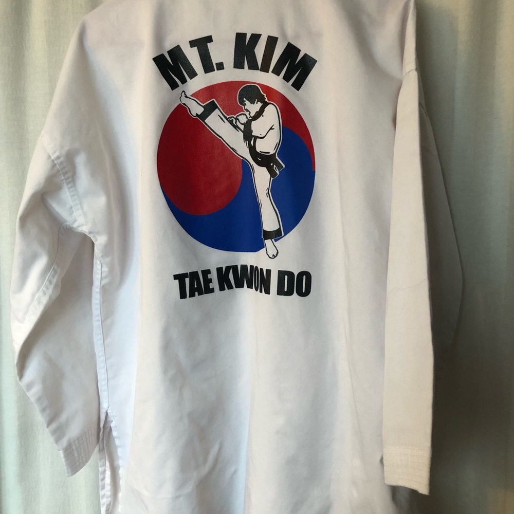 Mt. Kim tae kwon do taekwondo gi uniform top Size 4 used